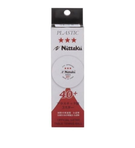 كرات تنس Nittaku علبة 3 كرات
