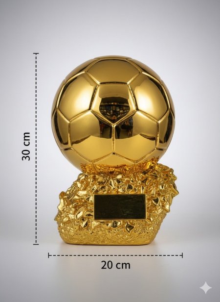 كرة ذهبية 30 سم