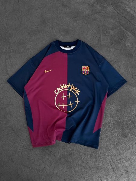 تيشيرت برشلونة أوڤر سايز